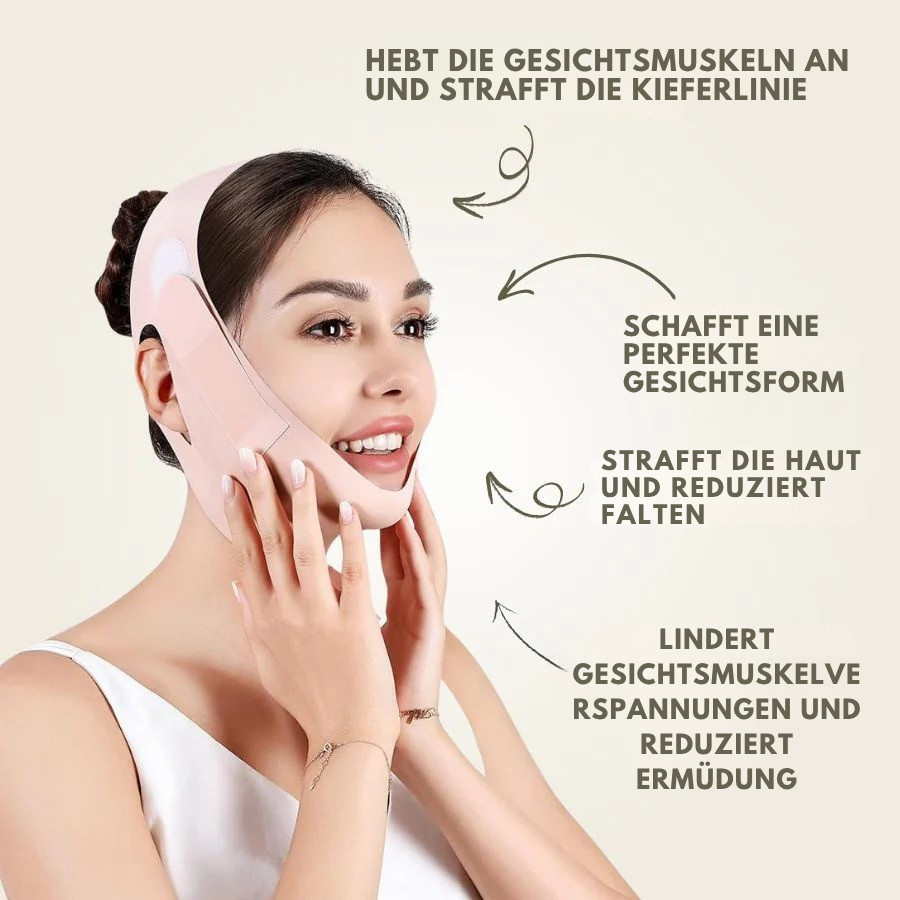 V-Lift Pro – Wiederverwendbarer Kinnriemen für eine geformte und straffe Kieferpartie