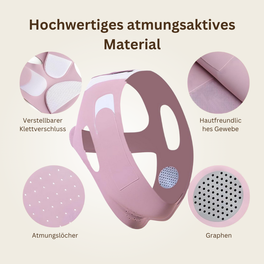 V-Lift Pro – Wiederverwendbarer Kinnriemen für eine geformte und straffe Kieferpartie