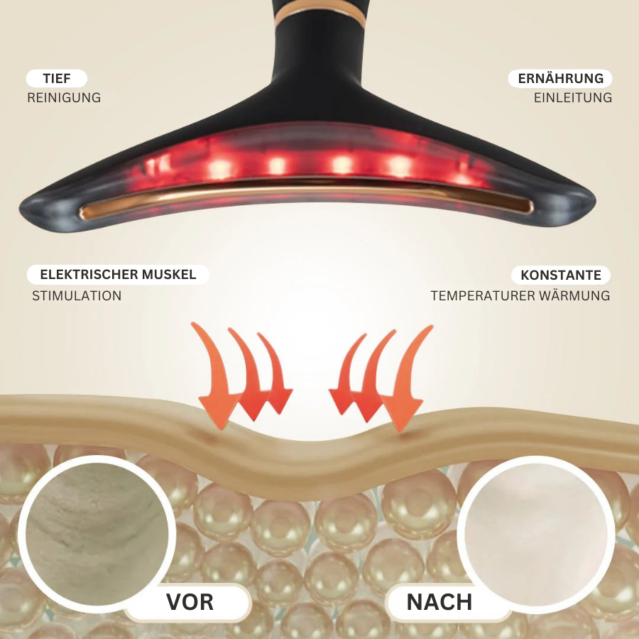 3-in-1-Mini-Gerät zur Gesichtsstraffung und -verjüngung