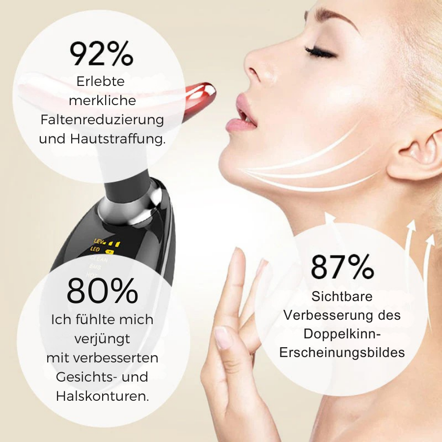 3-in-1-Mini-Gerät zur Gesichtsstraffung und -verjüngung