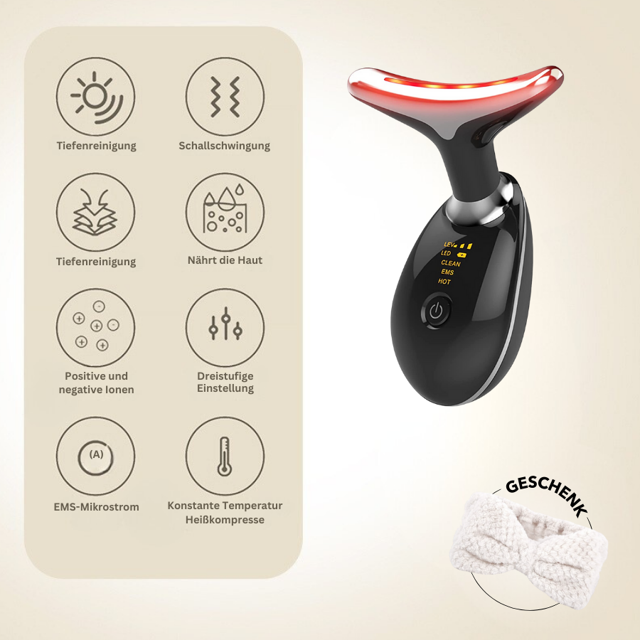 3-in-1-Mini-Gerät zur Gesichtsstraffung und -verjüngung