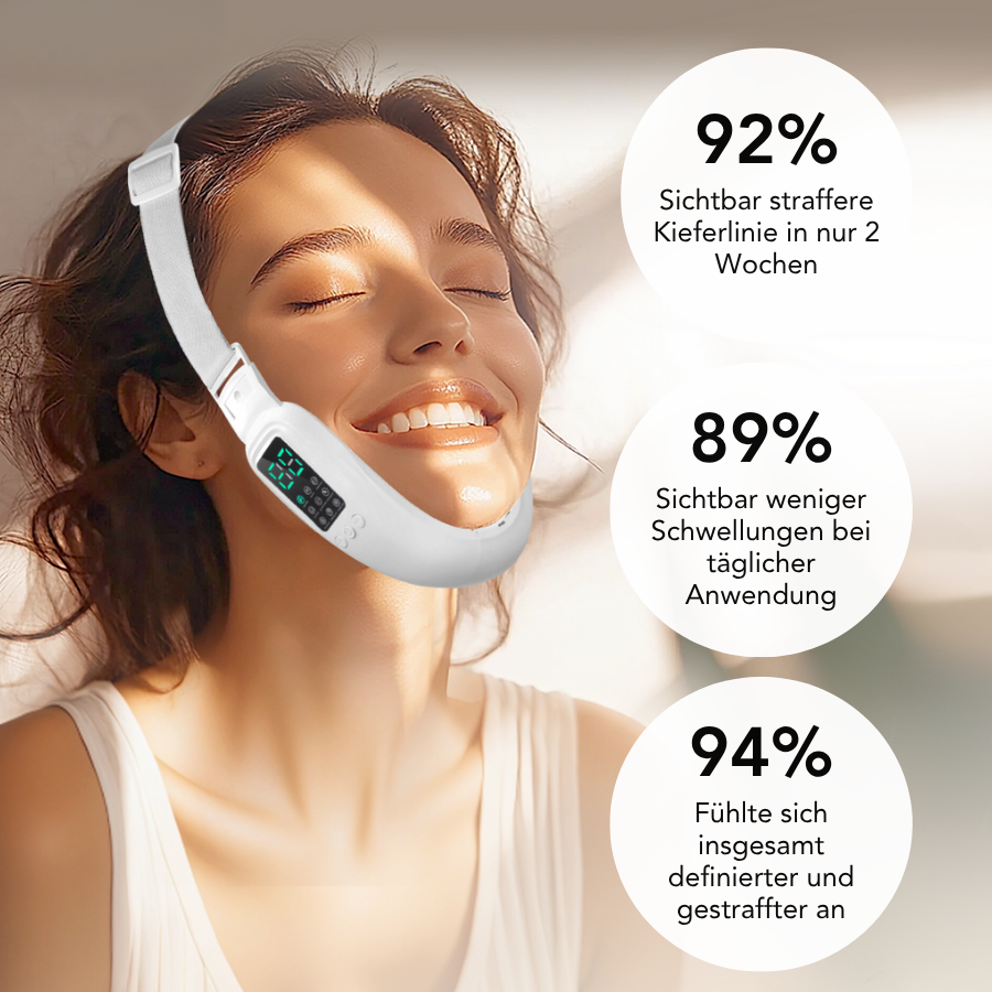 Intelligentes Gerät zur Gesichtsformung – 8 Modi zur Reduzierung des Doppelkinns und zur Definition der Kieferlinie